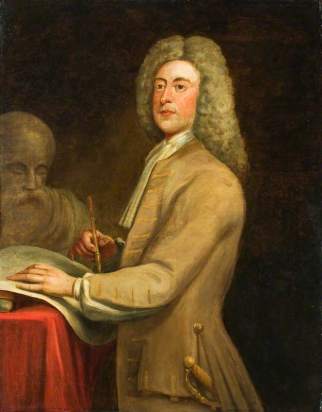 Self-portrait by John Thornhill, one of the executors of Boson's will, and Sergeant Painter to the Royal Court. Thornhill's father had taught William Hogarth who married his sister, Jane. (Aberdeen Art Gallery & Museum) 